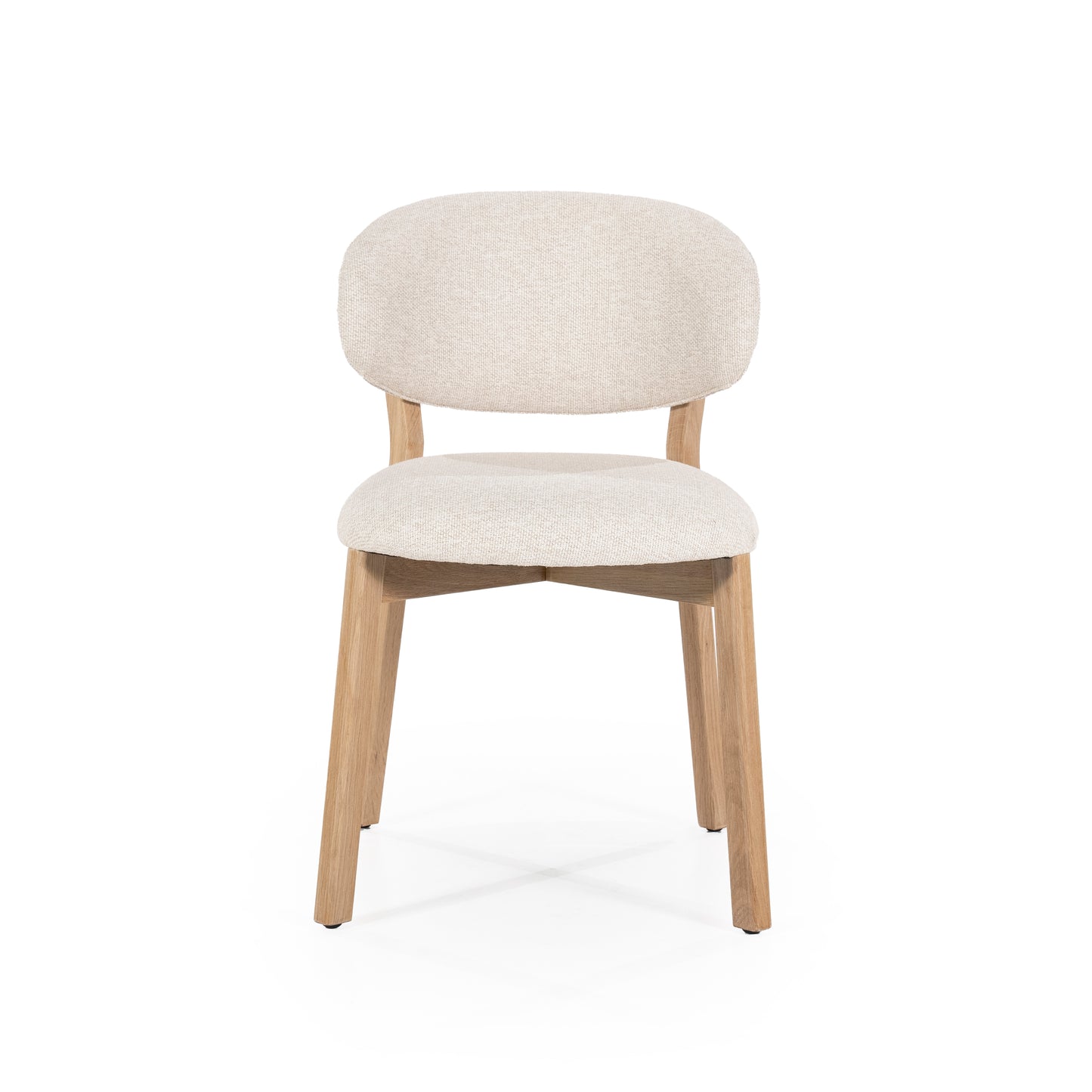 Eleonora Mikky eetkamerstoel naturel Moon Beige