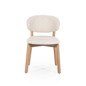 Eleonora Mikky eetkamerstoel naturel Moon Beige