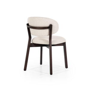 Eleonora Mikky eetkamerstoel bruin Moon Beige