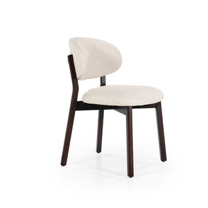 Eleonora Mikky eetkamerstoel bruin Moon Beige