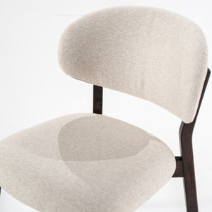 Eleonora Mikky eetkamerstoel bruin Moon Beige