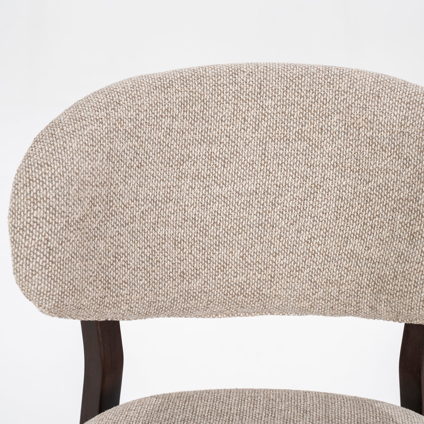 Eleonora Mikky eetkamerstoel bruin Moon Taupe
