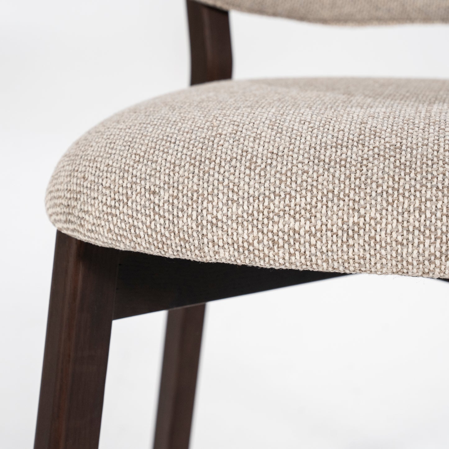 Eleonora Mikky eetkamerstoel bruin Moon Taupe