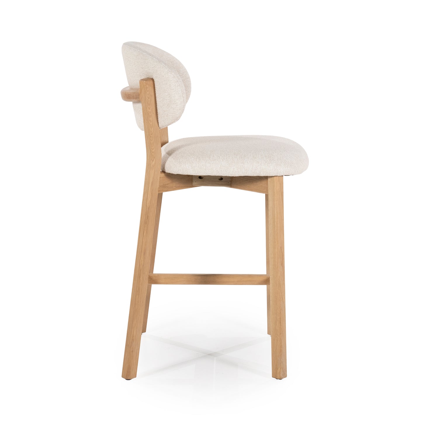 Eleonora Mikky barkruk H69 naturel Moon Beige