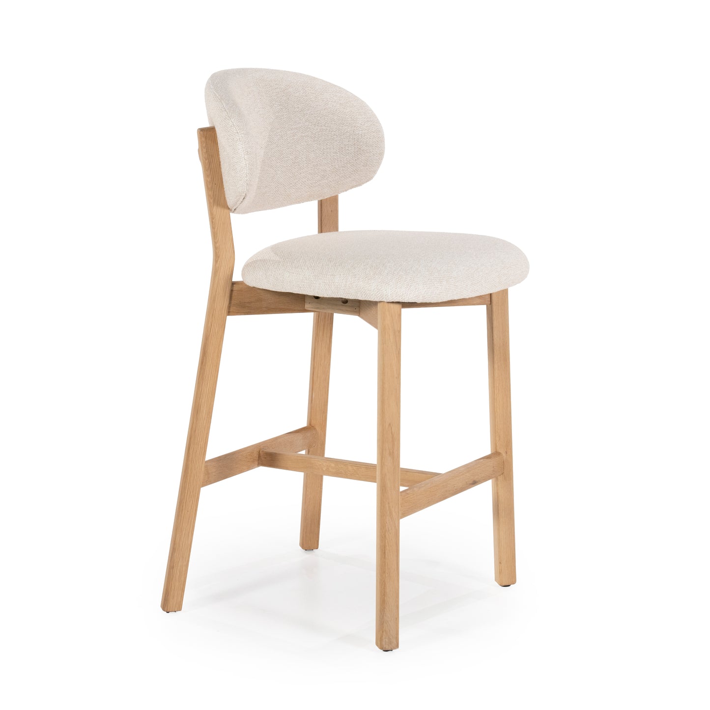 Eleonora Mikky barkruk H69 naturel Moon Beige