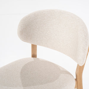 Eleonora Mikky barkruk H69 naturel Moon Beige