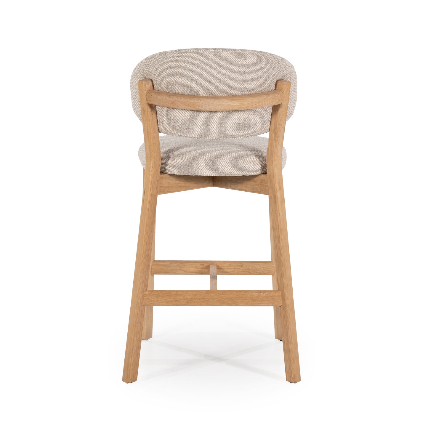 Eleonora Mikky barkruk H69 naturel Moon Taupe
