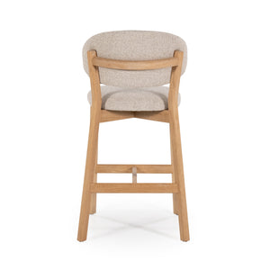 Eleonora Mikky barkruk H69 naturel Moon Taupe