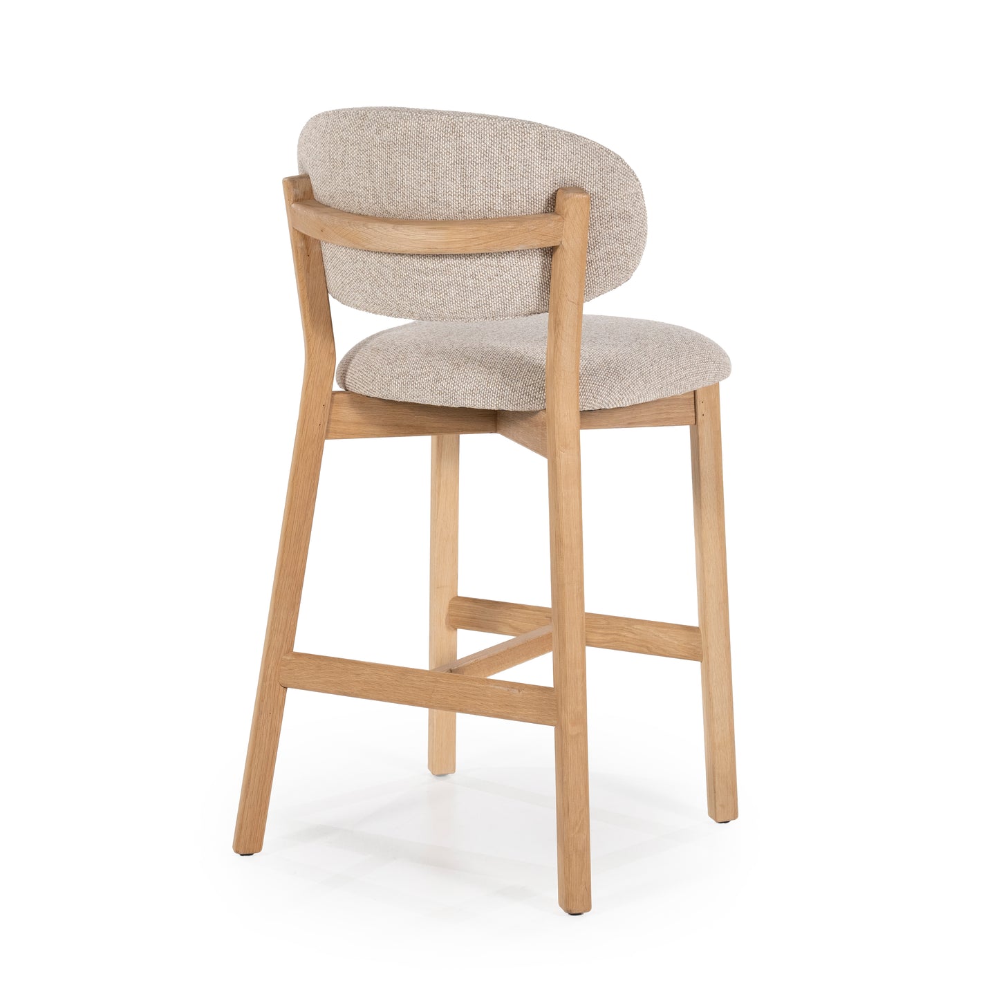 Eleonora Mikky barkruk H69 naturel Moon Taupe