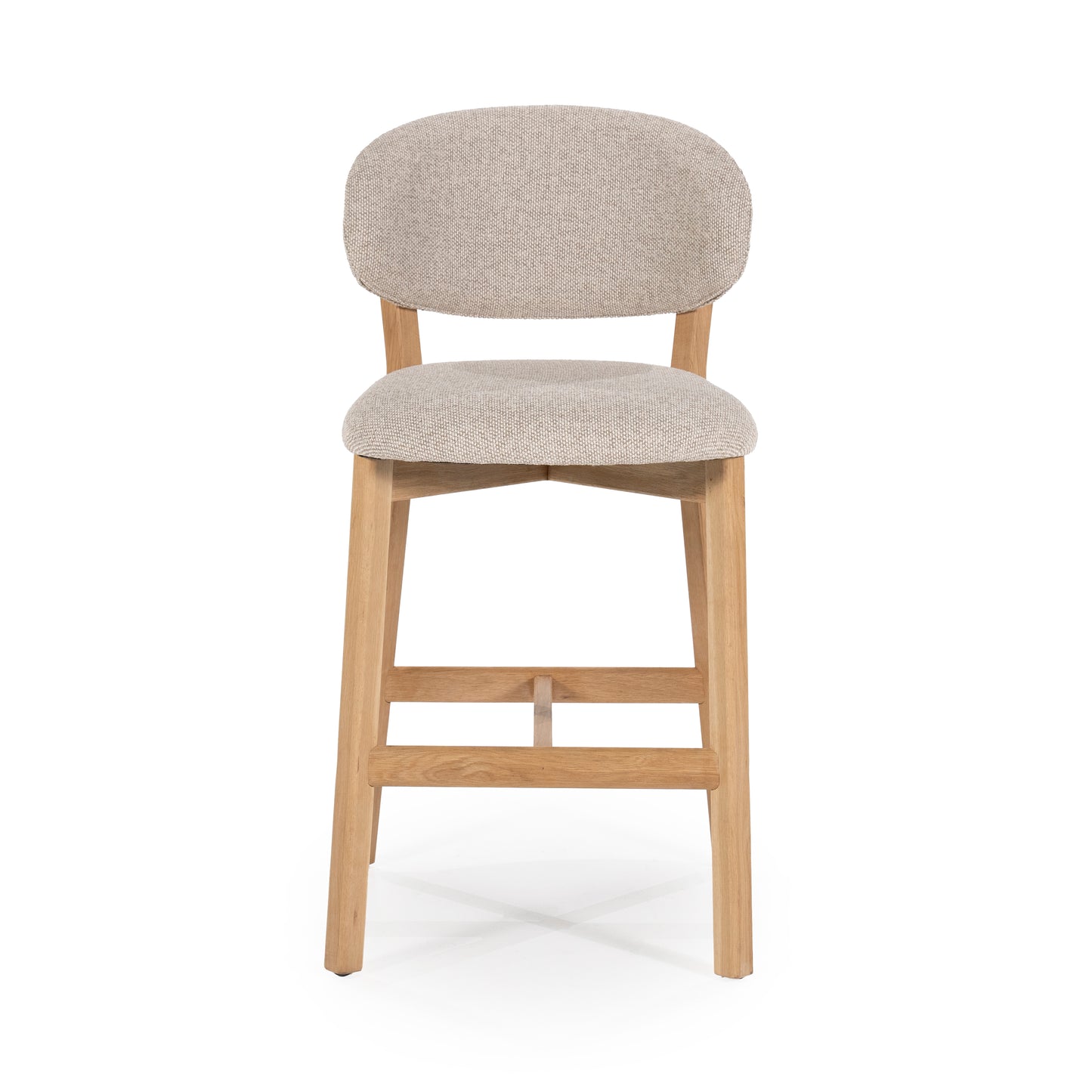 Eleonora Mikky barkruk H69 naturel Moon Taupe