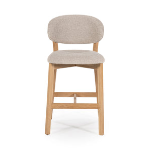 Eleonora Mikky barkruk H69 naturel Moon Taupe