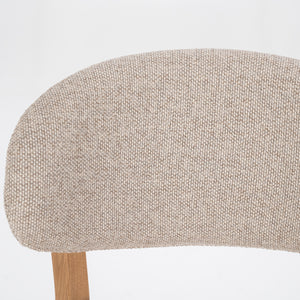 Eleonora Mikky barkruk H69 naturel Moon Taupe
