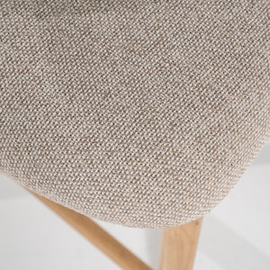 Eleonora Mikky barkruk H69 naturel Moon Taupe