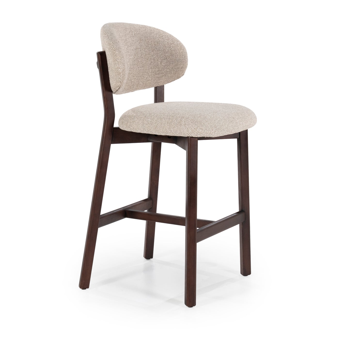 Eleonora Mikky barkruk H69 bruin Moon Taupe
