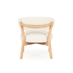 Eleonora Mikky fauteuil naturel Moon Beige