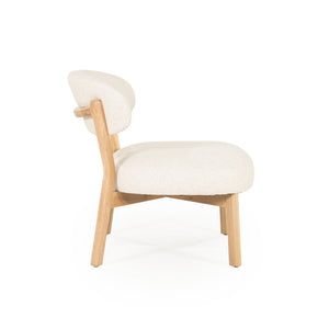 Eleonora Mikky fauteuil naturel Moon Beige