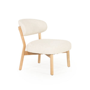 Eleonora Mikky fauteuil naturel Moon Beige
