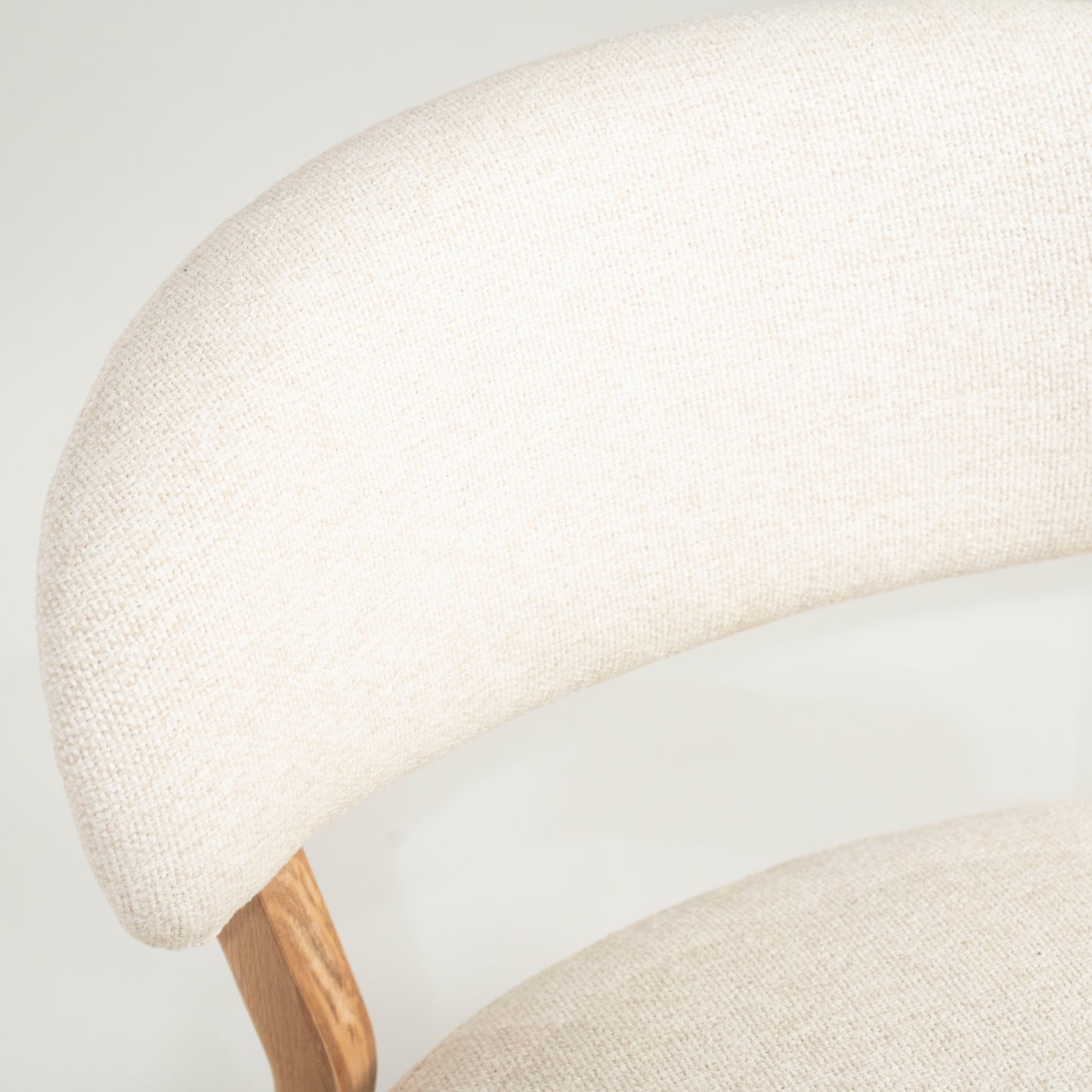 Eleonora Mikky fauteuil naturel Moon Beige