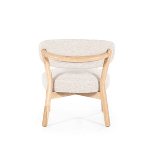 Eleonora Mikky fauteuil naturel Moon Taupe