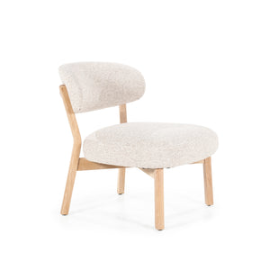 Eleonora Mikky fauteuil naturel Moon Taupe