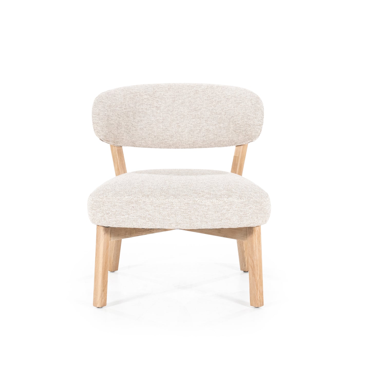 Eleonora Mikky fauteuil naturel Moon Taupe