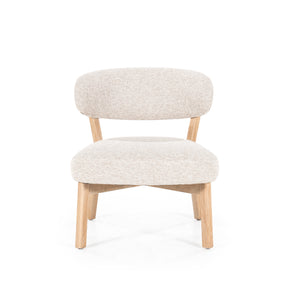 Eleonora Mikky fauteuil naturel Moon Taupe