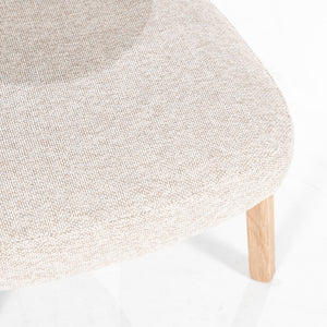 Eleonora Mikky fauteuil naturel Moon Taupe
