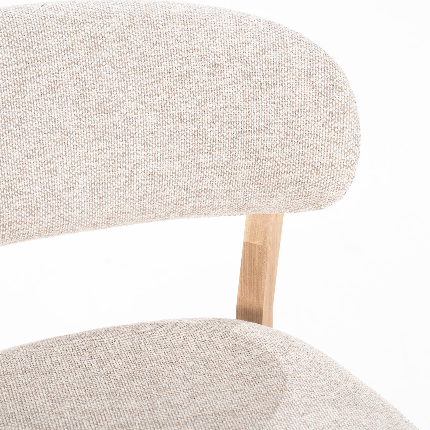 Eleonora Mikky fauteuil naturel Moon Taupe