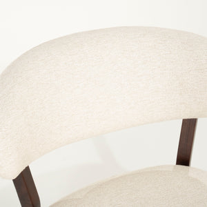 Eleonora Mikky fauteuil bruin Moon Beige