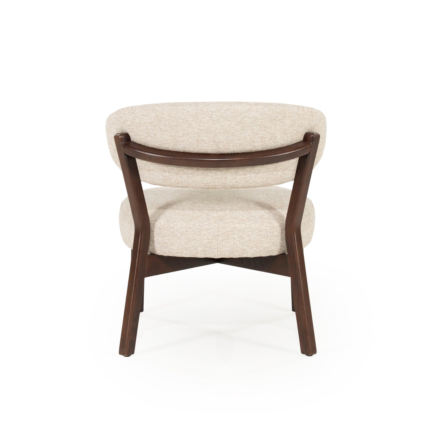 Eleonora Mikky fauteuil bruin Moon Taupe