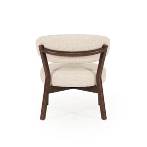 Eleonora Mikky fauteuil bruin Moon Taupe