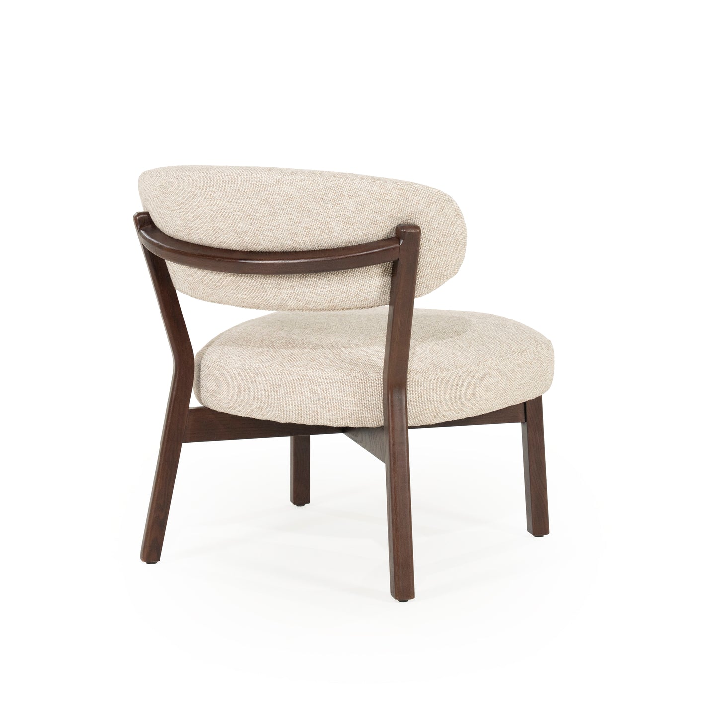 Eleonora Mikky fauteuil bruin Moon Taupe