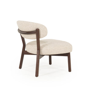 Eleonora Mikky fauteuil bruin Moon Taupe