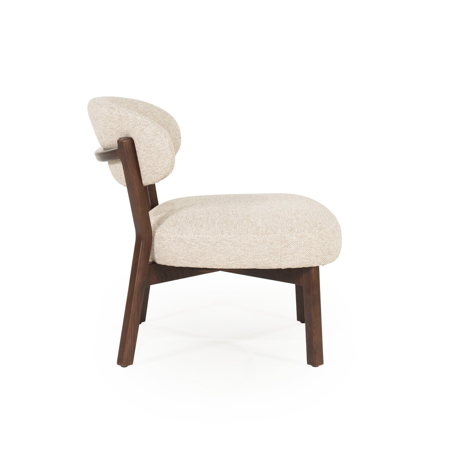 Eleonora Mikky fauteuil bruin Moon Taupe