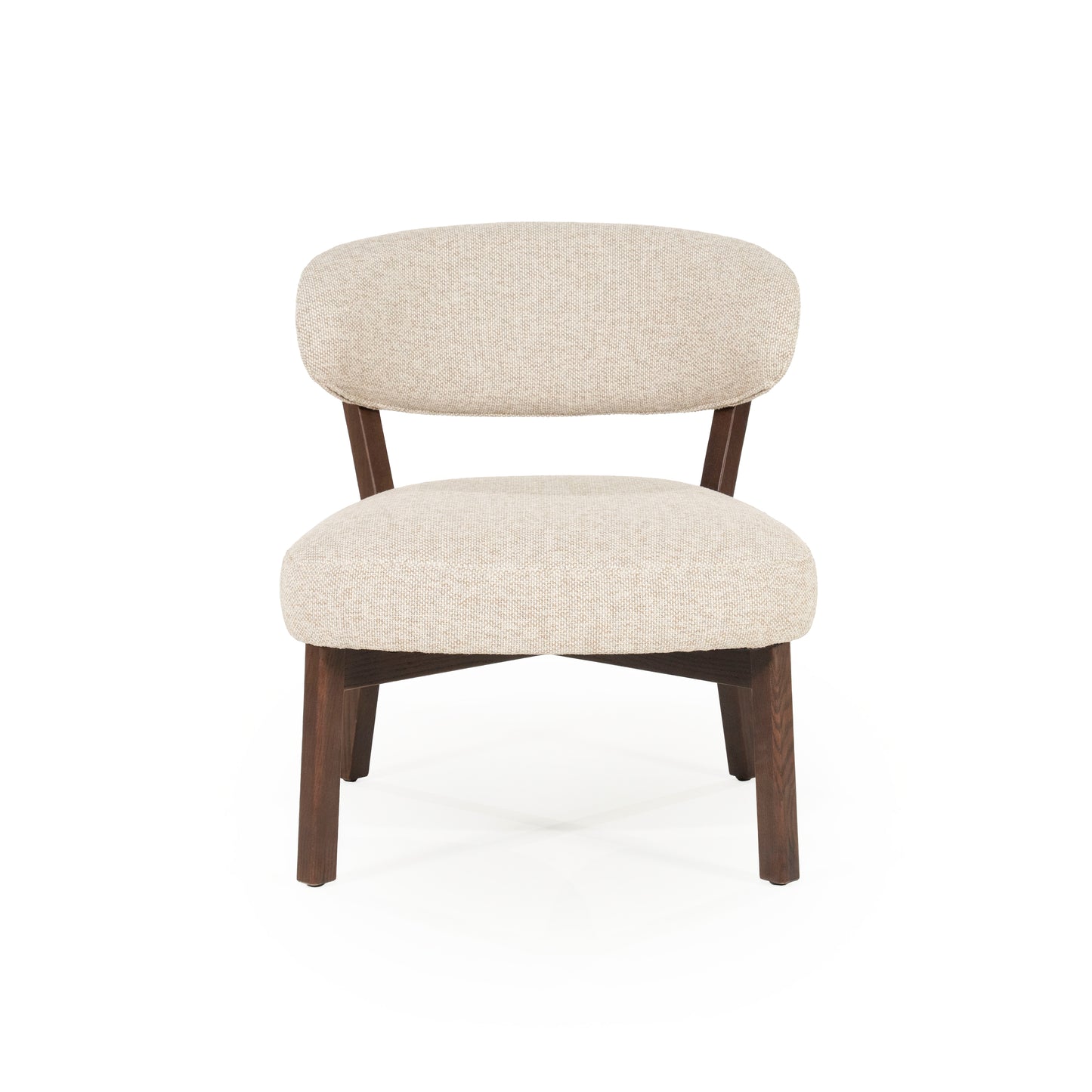 Eleonora Mikky fauteuil bruin Moon Taupe