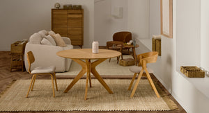 Kave Home Ulit fauteuil Terracotta naturel