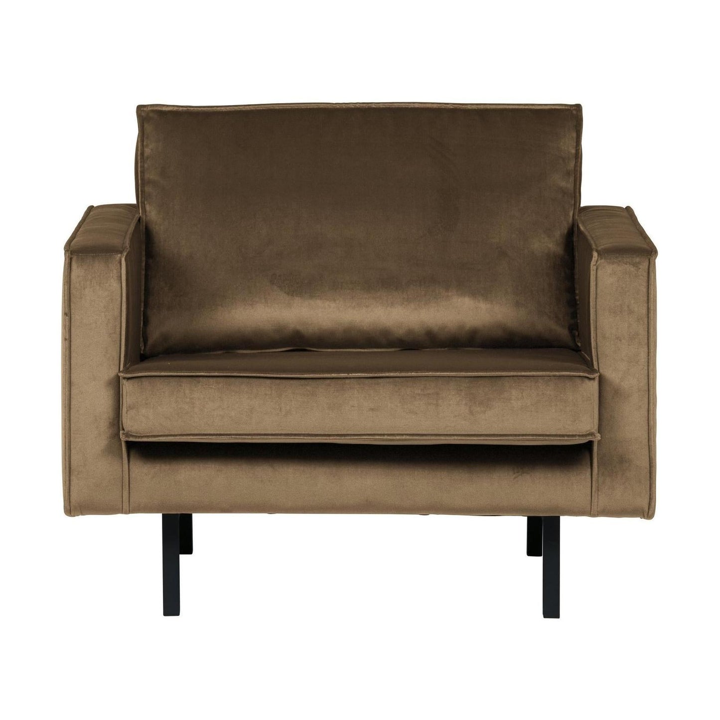 WOOOD Rodeo fauteuil velvet Taupe