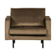 WOOOD Rodeo fauteuil velvet Taupe