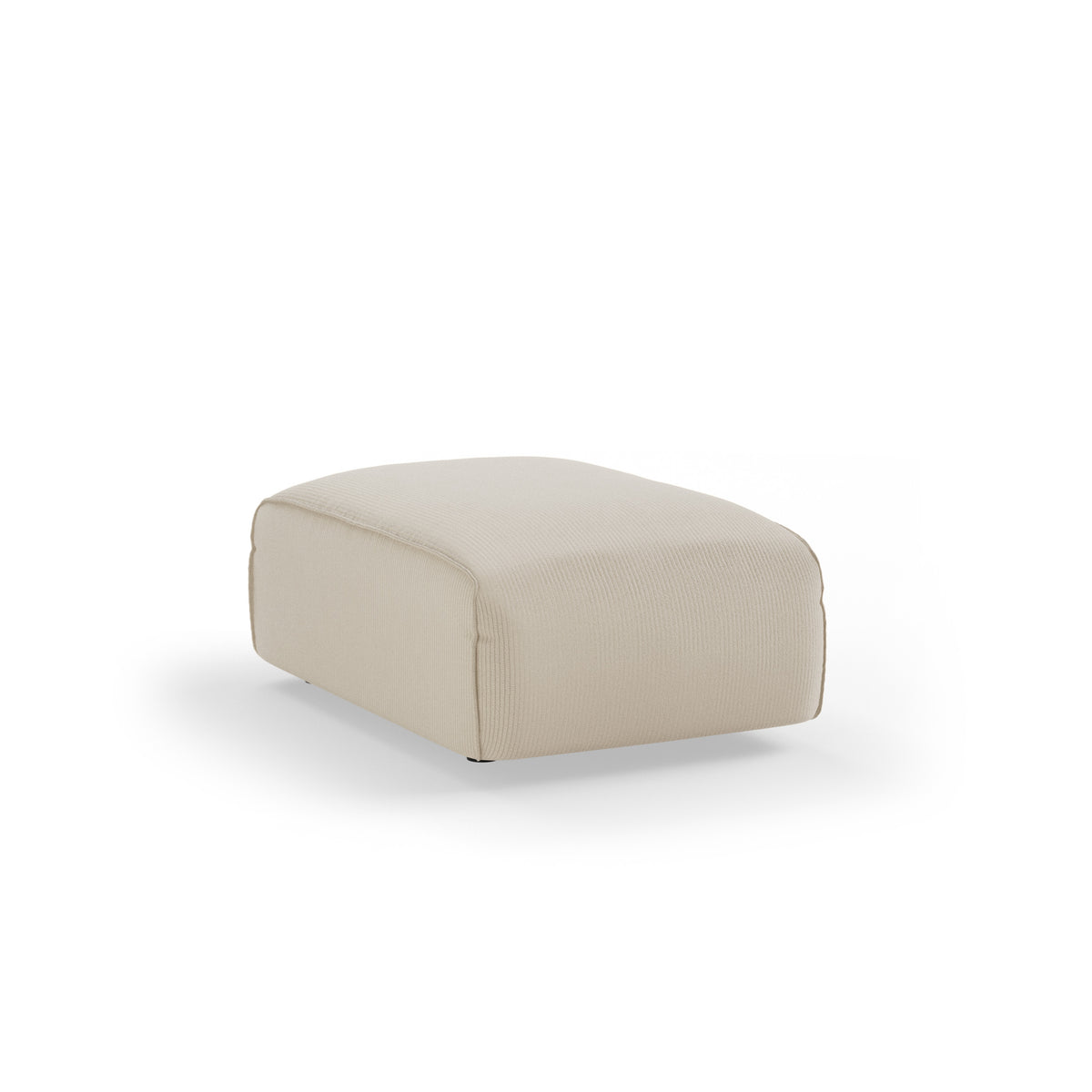HKliving Flake hocker small Corduroy Rib Hay