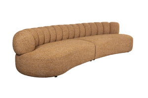 Dutchbone Duvane 4,5-zitsbank Bruin