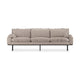 HKliving Retro 4-zitsbank Sneak Beige