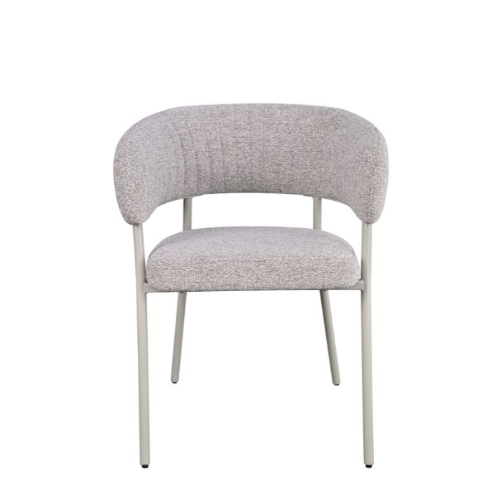 HelloChair Lovi eetkamerstoel JSJ Taupe poot beige