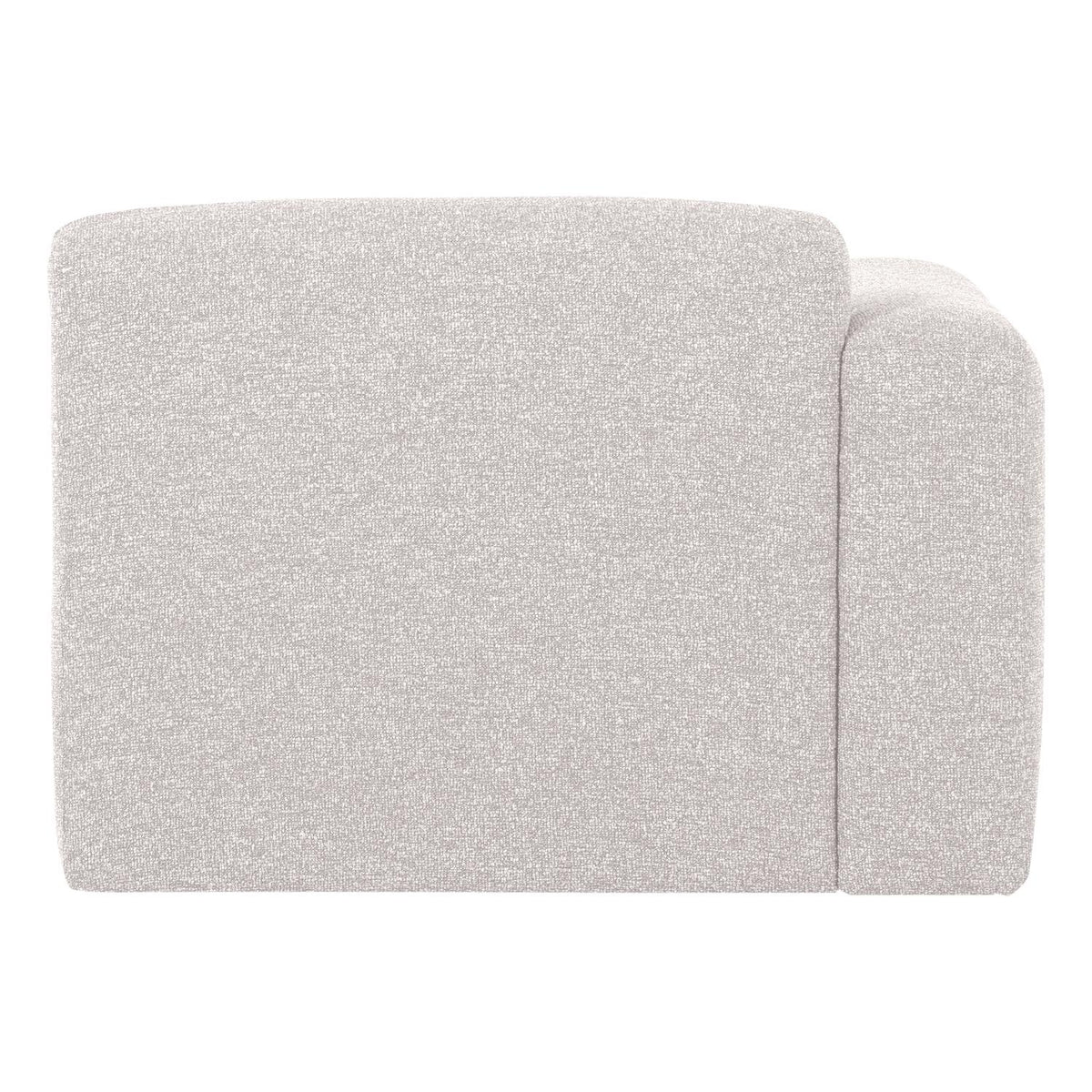 WOOOD Mojo Base 1-zits bank arm links bouclé Ecru