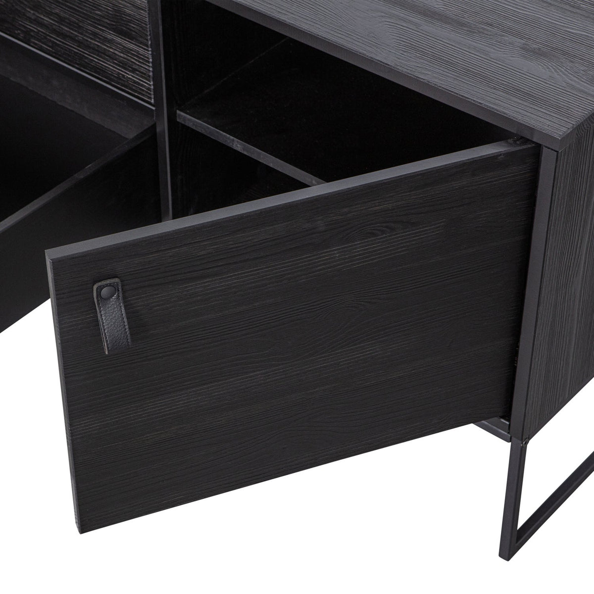 WOOOD Silas tv-meubel 180 cm Blacknight