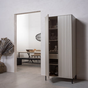 WOOOD New Gravure hoge kast Dust