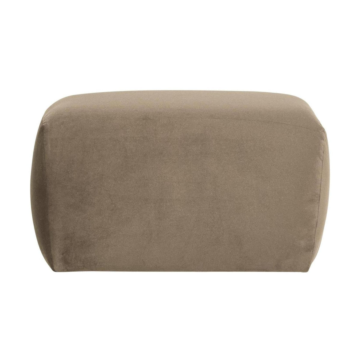 WOOOD Mojo Base poef velvet Khaki