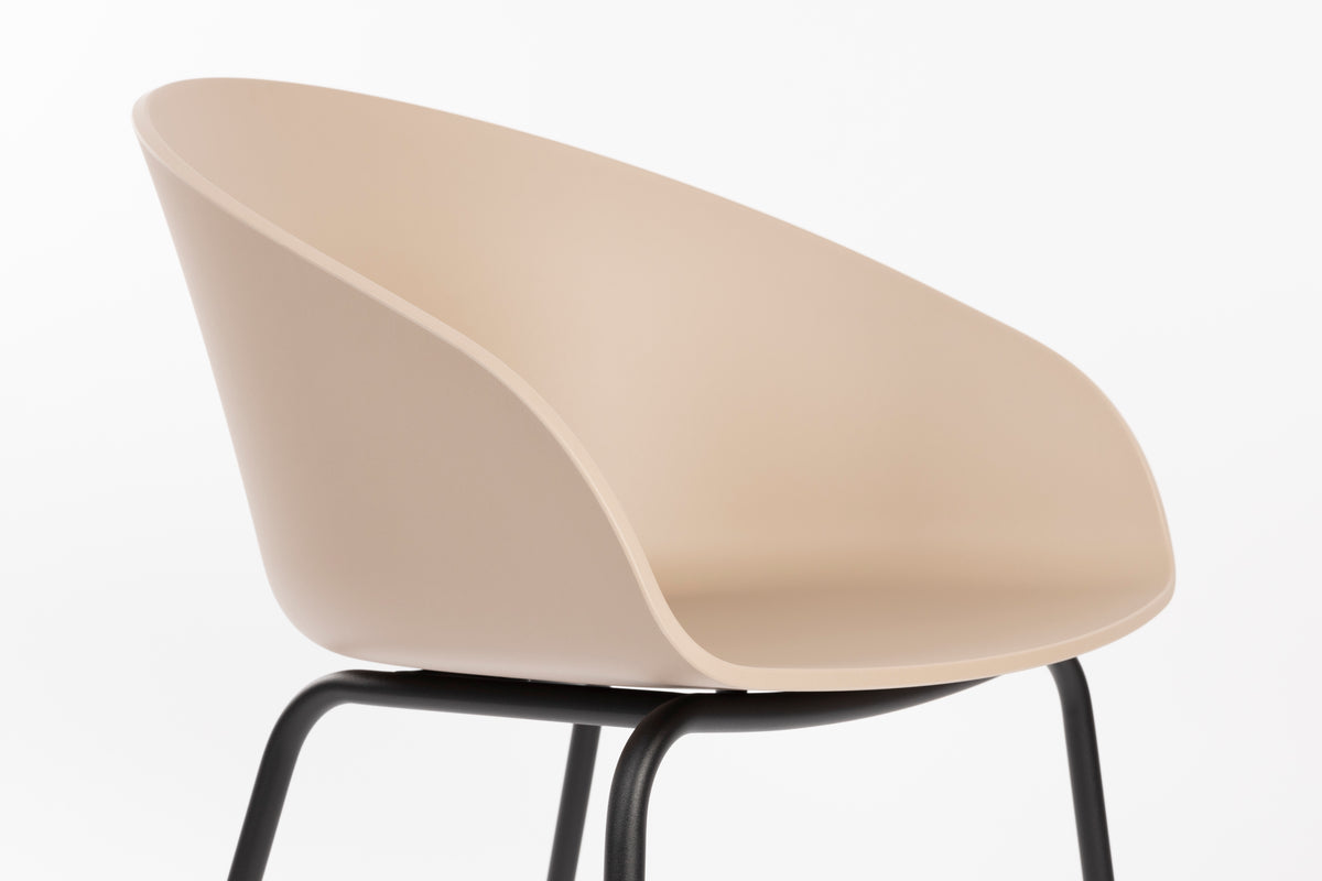 Zuiver Void eetkamerstoel Latte Brown