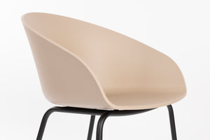 Zuiver Void eetkamerstoel Latte Brown
