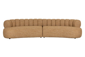 Dutchbone Duvane 4,5-zitsbank Bruin