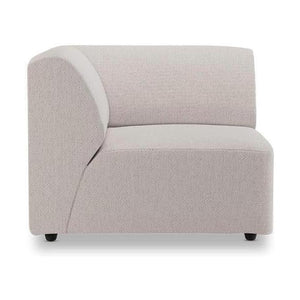 HKliving Jax bank left corner Cosy Beige